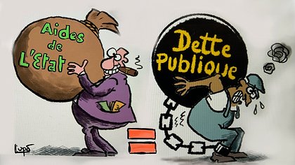 Illustration Nos poches, leurs profits